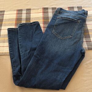 Women's Skinny Jeans in Dark Blue